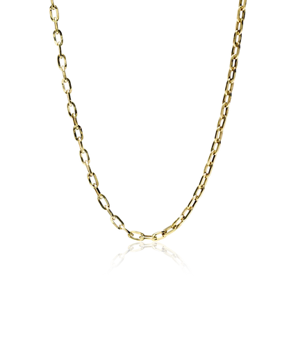 High Quality Stainless (316L) Medium Link Gold Necklace 52cm