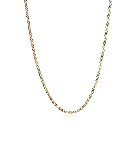 High Quality Stainless (316L) Tiny Box Chain Gold Necklace 48-52cm