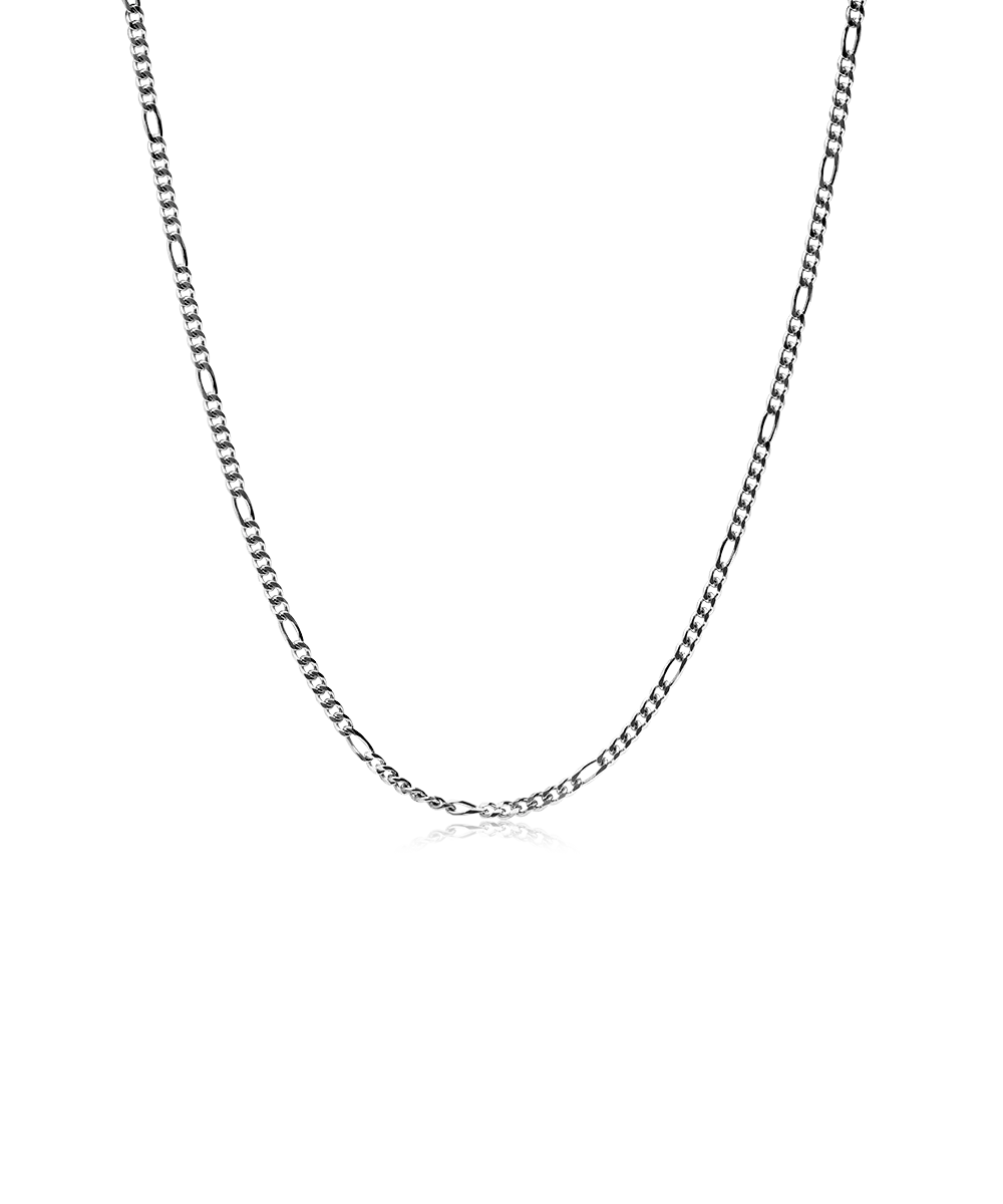 High Quality Stainless (316L) Tiny Figaro Necklace 48-52cm