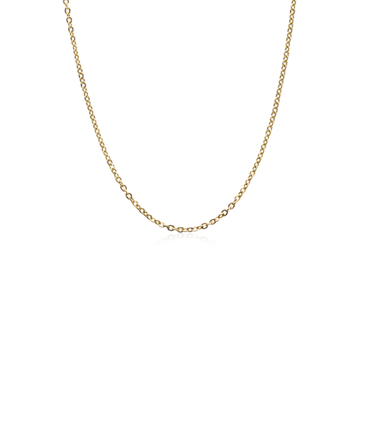 High Quality Stainless (316L) Original Gold Necklace 40-45cm