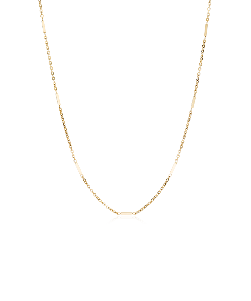 High Quality Stainless (316L) Grace Gold Necklace 40-46cm (NEW)