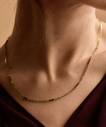 High Quality Stainless (316L) Grace Gold Necklace 40-46cm (NEW)