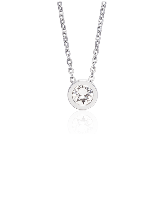 High Quality Stainless (316L) Grand Bezel Necklace 40-45cm