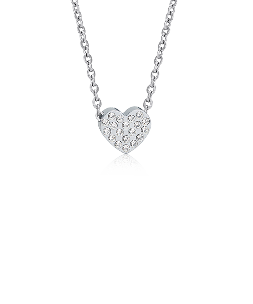 High Quality Stainless (316L) Brilliance Heart Necklace 40-45cm