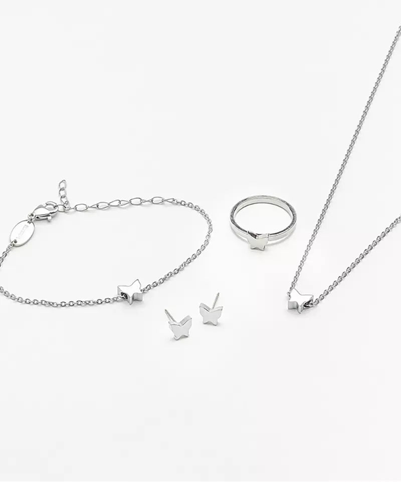 High Quality Stainless (316L) Butterfly Necklace 40-45cm
