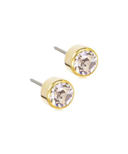 Gold Titanium Bezel Crystal