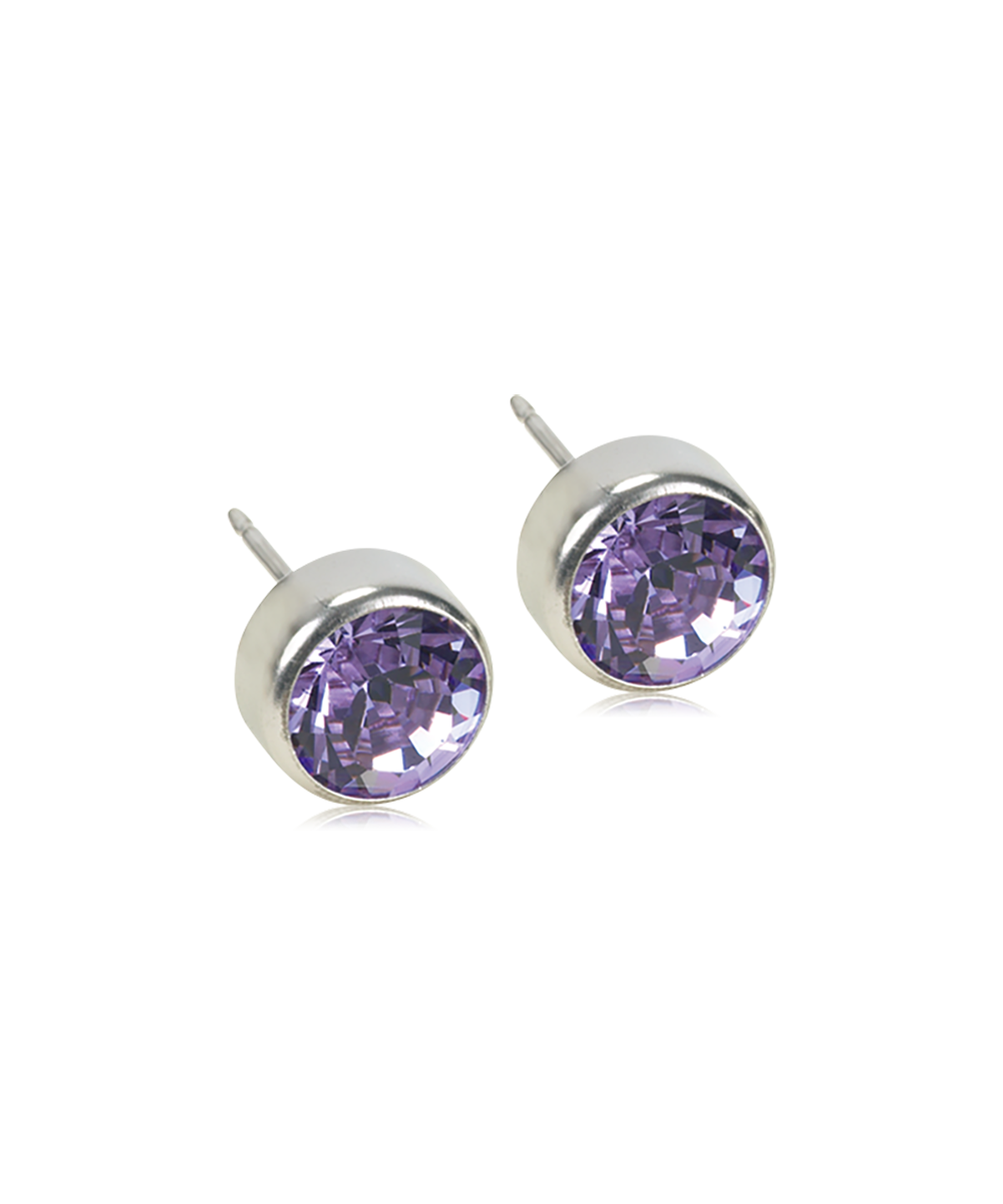 Natural Titanium Bezel Violet 5mm