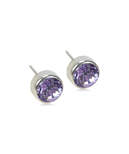 Natural Titanium Bezel Violet 5mm