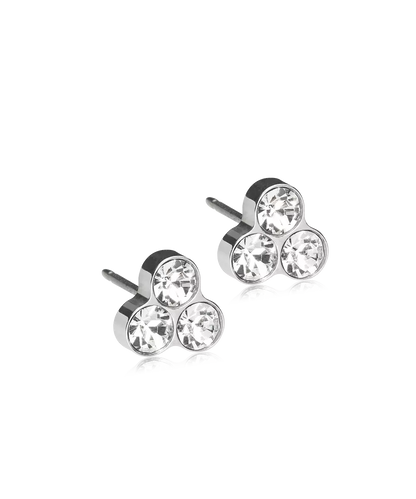 Natural Titanium Clover 8mm