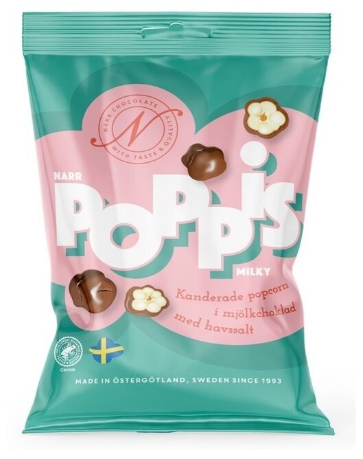 NARR POPPIS MILKY 90g