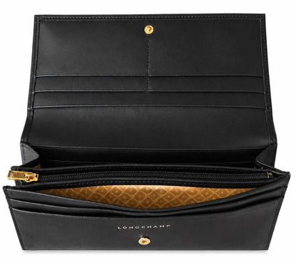 Longchamp Le Foulonné Long Flap Wallet