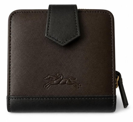 Longchamp Le Foulonné Compact Zip Wallet