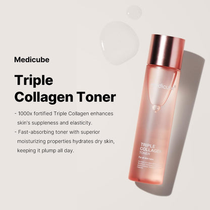 MEDICUBE Collagen Triple Collagen Toner 140ml